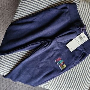 NWT Polo Ralph Lauren Logo Navy Sweatpants sz 2/2T